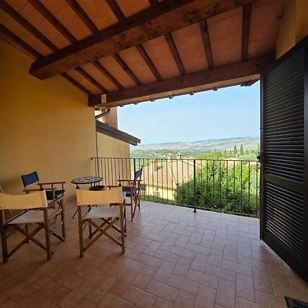 Ferienwohnung Finestra Della Val D'Orcia Contignano Exterior foto