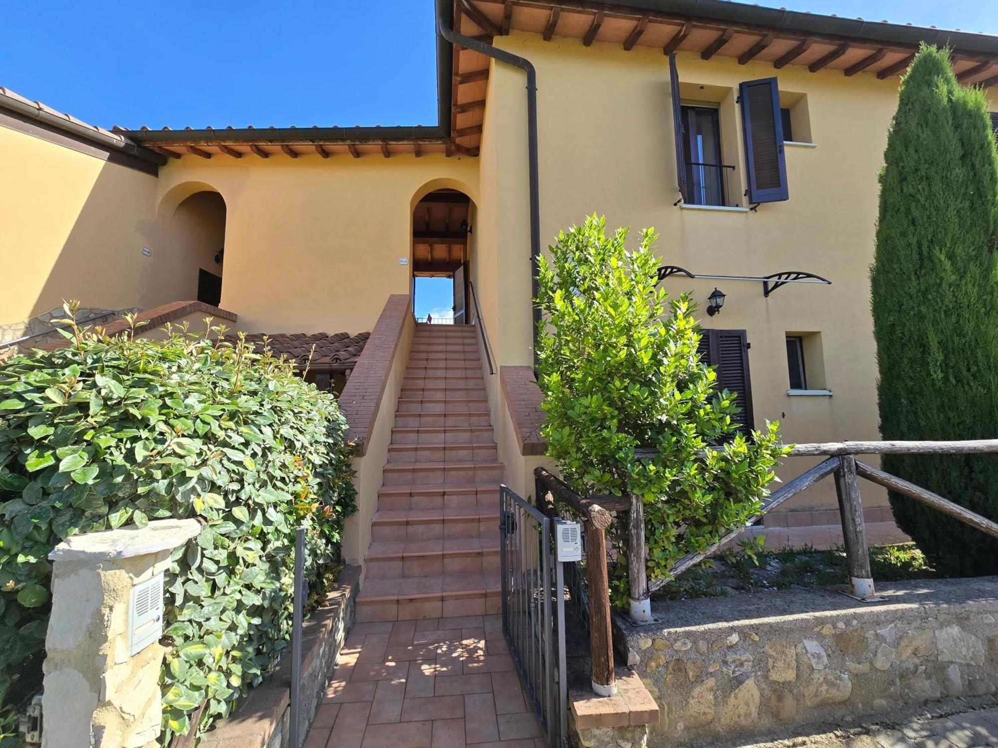 Ferienwohnung Finestra Della Val D'Orcia Contignano Exterior foto