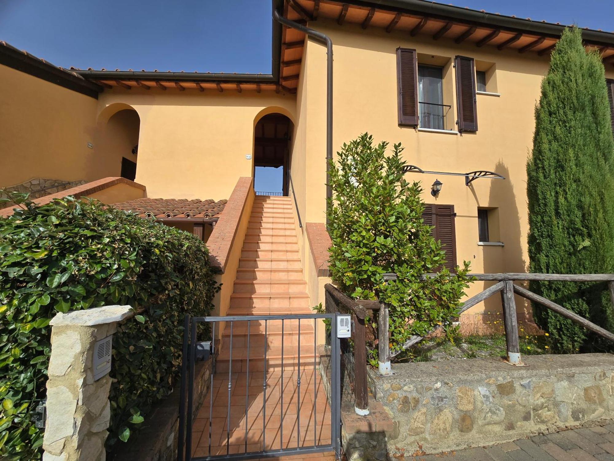 Ferienwohnung Finestra Della Val D'Orcia Contignano Exterior foto