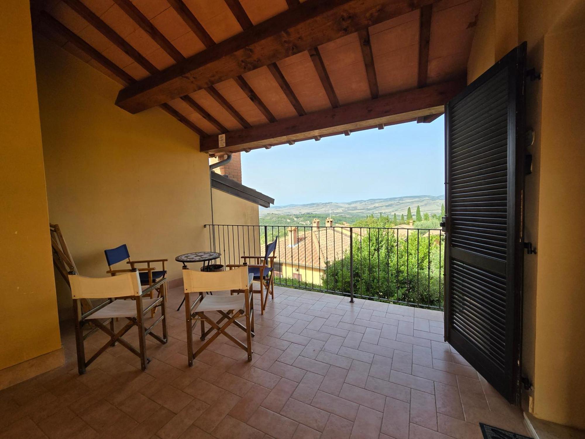 Ferienwohnung Finestra Della Val D'Orcia Contignano Exterior foto